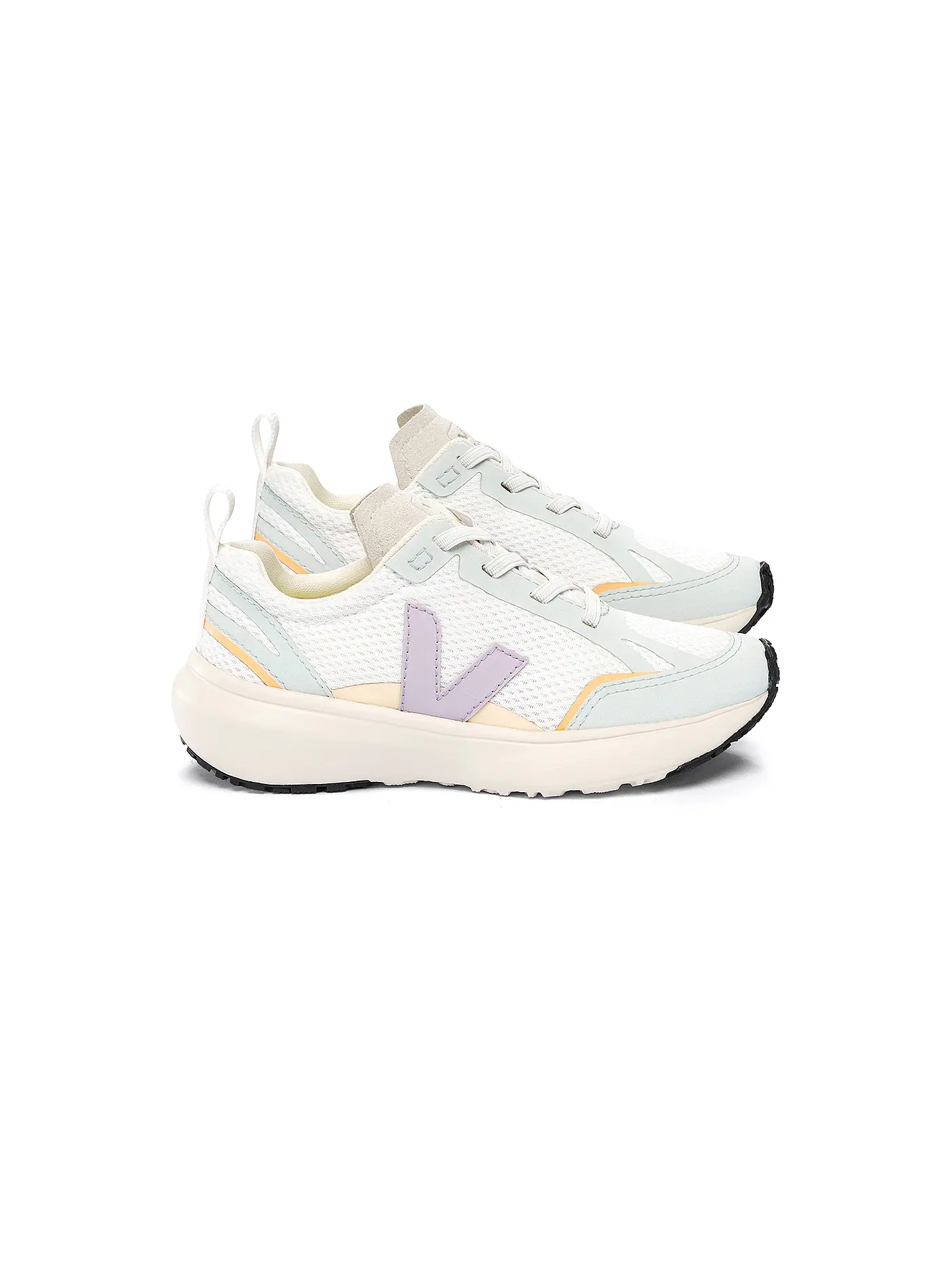 VEJA | Kinder Sneaker CANARY | weiss